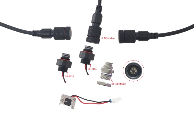 6pin Cable set 1*6pin cable 1*adapter