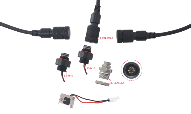6pin Cable set 1*6pin cable 1*adapter