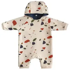 3 pack Long Sleeve baby bodysuits for winter outgoing