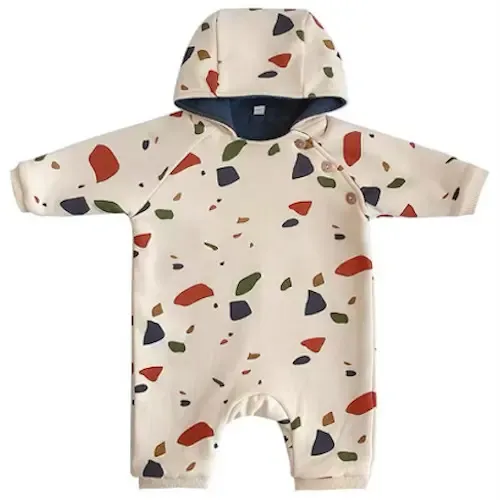 3 pack Long Sleeve baby bodysuits for winter outgoing