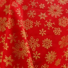christmas print cotton fabric