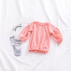 Lantern sleeve blouse for girls