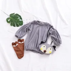 Lantern sleeve blouse for girls