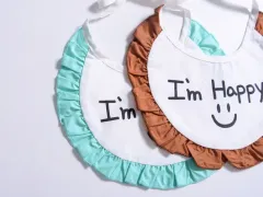 cotton baby bibs