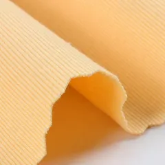 1x1 cotton spandex rib knit fabric wholesale for garments