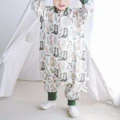 breathable digital printing bamboo cotton baby sleeping bag wholesale