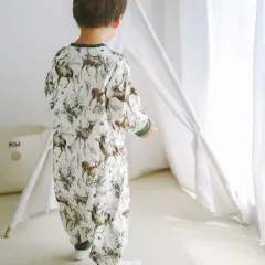 breathable digital printing bamboo cotton baby sleeping bag wholesale