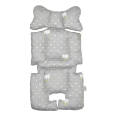 hot sale comfort stroller liner to keep baby cool with Head and Body cushion Support