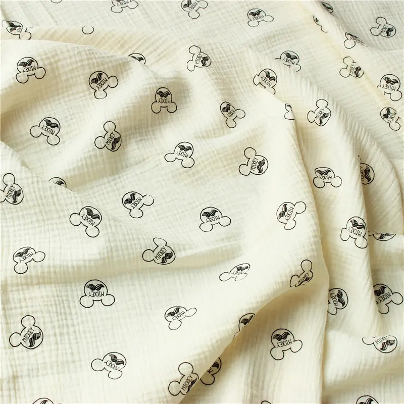 muslin print fabric