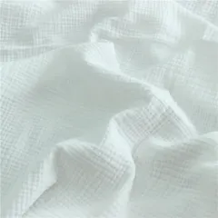 100% cotton Triple Layer Gauze Fabric direct sale from factory 1 MOQ for digital printed base fabric