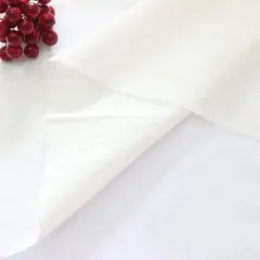 White Jersey Cotton Fabric By The Yard for Lining and Base fabric