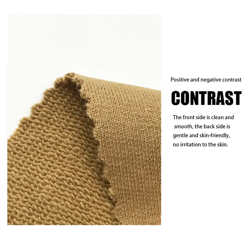 smooth heavyweight sweater knit fabric