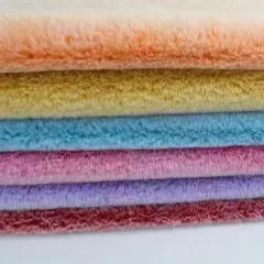 soft plush minky fabric by the yard wholesale for quilt rabbit blanket