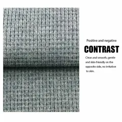 Heavy weight 100% cotton waffle weave knit rib fabric by the yard for terry towels in stock wholesale