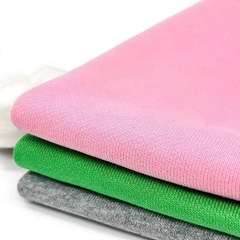 500gsm Thick Sweater Fabric 100% Cotton French Terry Fabric for