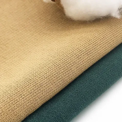 Soft 100% cotton 480gsm medium weight french terry fabric by the yard