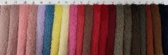 Wholesale soft fleece double sided minky fabric by the yard