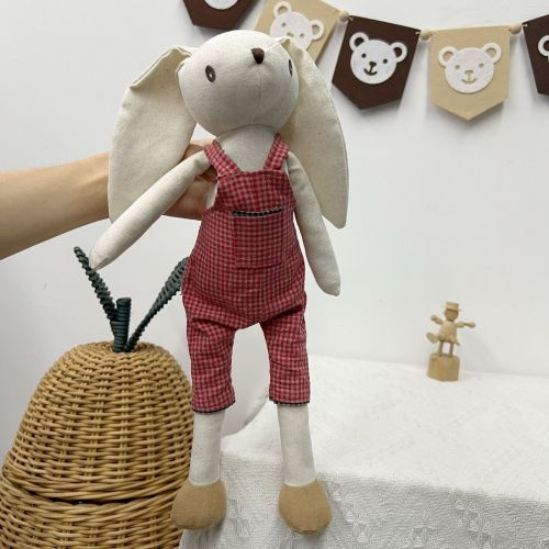 Nordic Fabric Bunny Plushies for Nursery & Home Decor