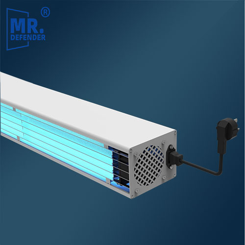 Wandbefestigter UV-C Airflow Desinfektor für mehrere Standorte, von China Hersteller.