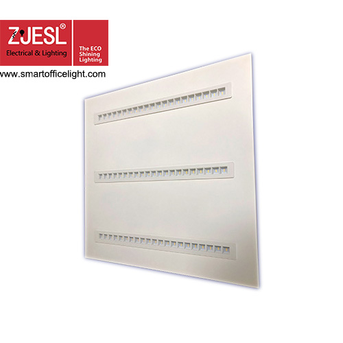 UGR<16, 120-140LM/W, modulare LED-Panel-Leuchte, unabhängig modular herausnehmbar, kann leicht in verschiedene Größen gebracht werden.