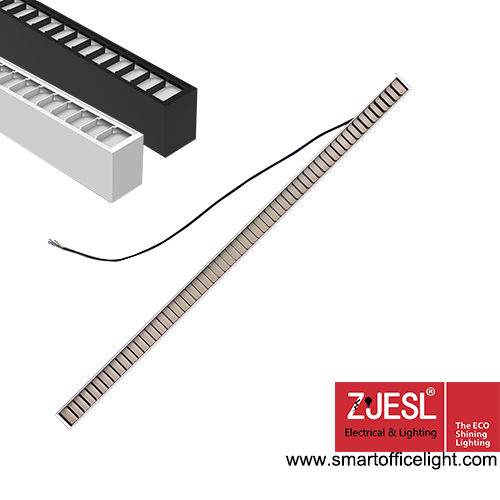 63 * 78 mm Gitter führte linear, reduziert die Blendwirkung, mit Sinn für Design und glatter leuchtender Oberfläche, Dekoration und Beleuchtung koexistieren.