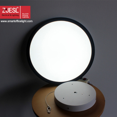 Panneau lumineux LED rond, D400mm, D500mm, D600mm avec différentes couleurs de cadre.