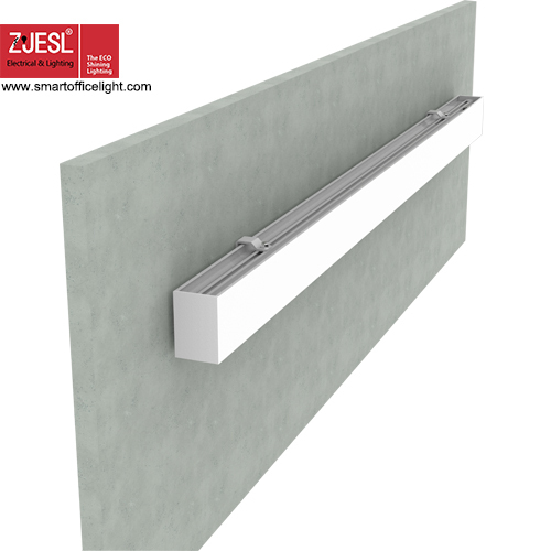 Luminaria lineal led de pared, serie W50 * H70, de fácil y rápida instalación.