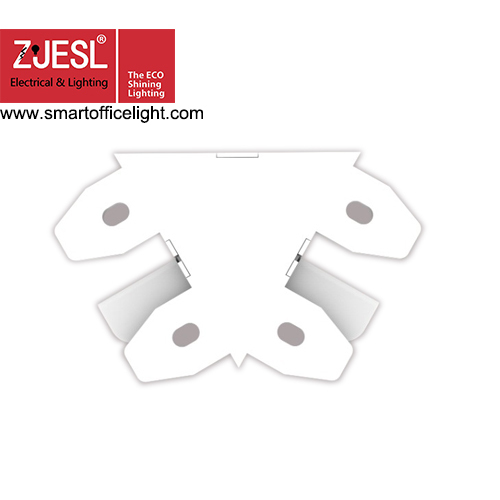 120°, épissure d'angle obtus épissure de lampe linéaire led non lumineuse，2 épissures.