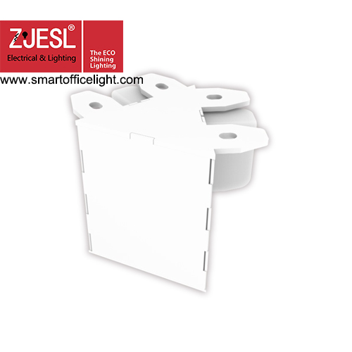 120°, épissure d'angle obtus épissure de lampe linéaire led non lumineuse，2 épissures.