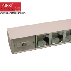 UGR<19 Réflecteur Contrôle Bluetooth lumière linéaire led, gradation Dali ou 0/1-10v.
