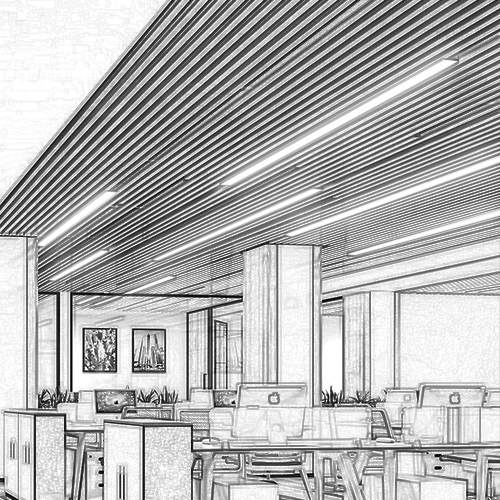 UGR<19，1200mm Recessed line lamp，40W,opening size 75mm，white/black ,linkable design light