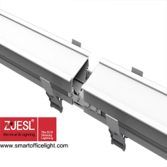 UGR<19，1200mm Recessed line lamp，40W,opening size 75mm，white/black ,linkable design light
