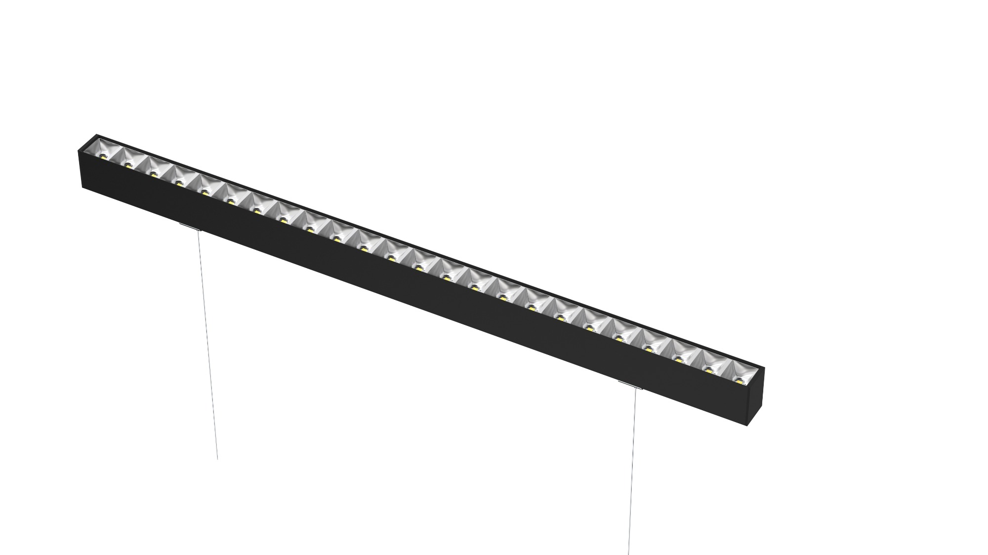 LUNA Led linear light UP&DOWN module-replaceable UGR<19 high lumen/w 160lm/w ceiling lights in office