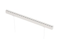 LUNA Led linear light UP&DOWN module-replaceable UGR<19 high lumen/w 160lm/w ceiling lights in office