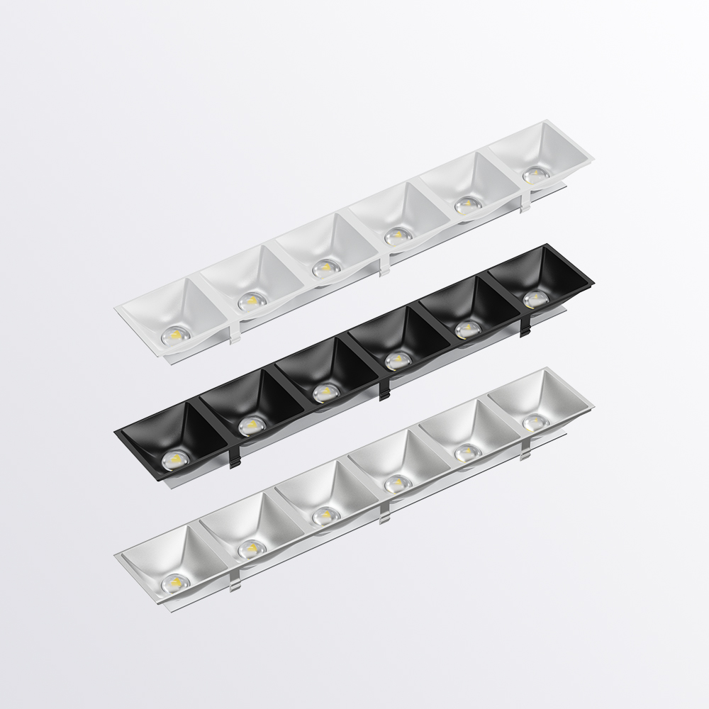 Baldrリニアライト - 高い発光効率と低いグレア値、オフィスや商業スペースに適しています