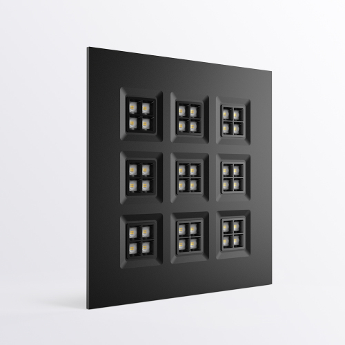 Daphne モジュラーパネルライト - UGR<11、180lm/w、オフィス/学校/工場などに最適。