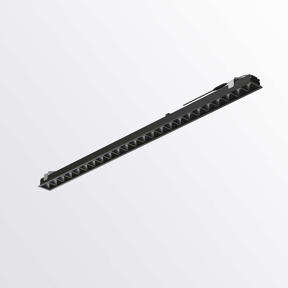 Mina LED recessed linear light-max180lm/w,UGR<19,for office/school/indoor light etc.