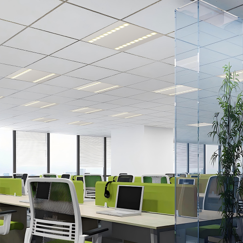 モーフィアス モジュラー パネル ライト - UGR<16,180lm/w、交換可能、オフィス/学校/その他屋内シナリオ