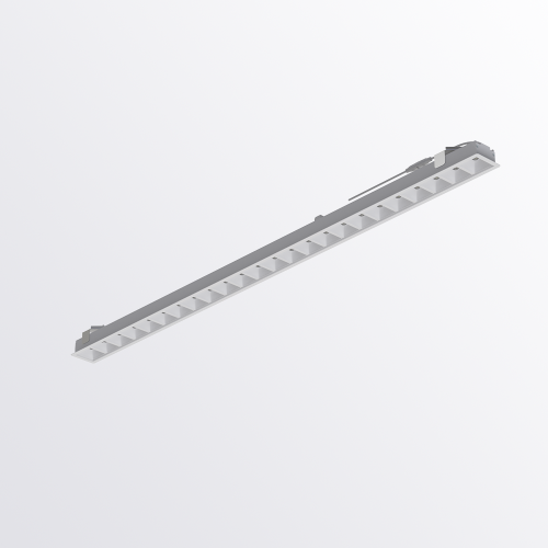 Mina LED 埋め込み式リニアライト - 最大 180 lm/w、UGR < 19、オフィス/学校/屋内照明などに最適。