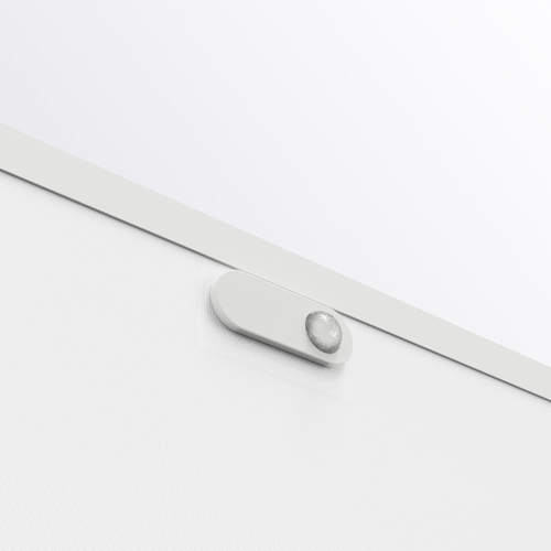 Helios backlit panel light with PIR sensor and Daylight harvest sensor