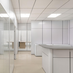 Helios backlit panel light with PIR sensor and Daylight harvest sensor