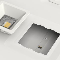 Rhea 32 モジュラーパネルライト 高効率 LED パネルライト 160 lm/W | UGR<16 オフィス照明 | 工具不要で交換可能なモジュール | スマートな調光コントロール