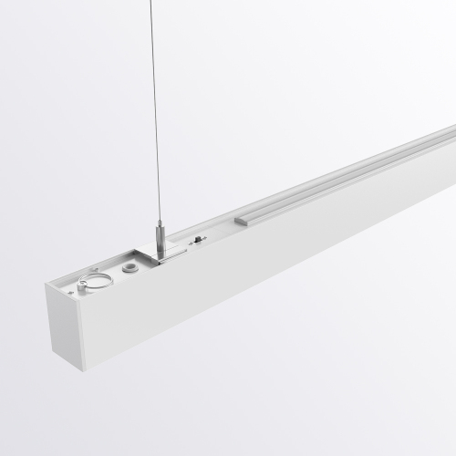 Urania リニアライト 建築用LEDリニアライト（アップ/ダウンライト付き） | 30% アップライト、70% ダウンライト | DALI調光対応 | オフィス・商業用照明