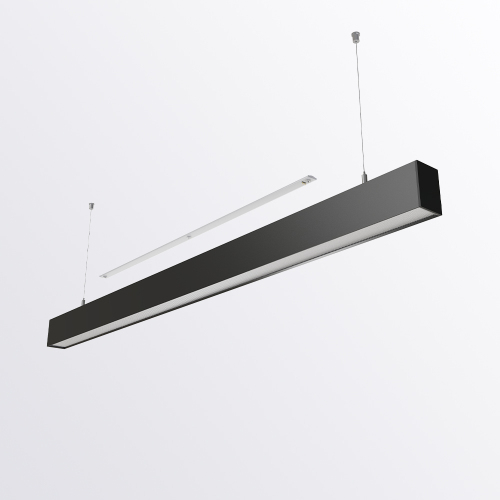 Urania リニアライト 建築用LEDリニアライト（アップ/ダウンライト付き） | 30% アップライト、70% ダウンライト | DALI調光対応 | オフィス・商業用照明