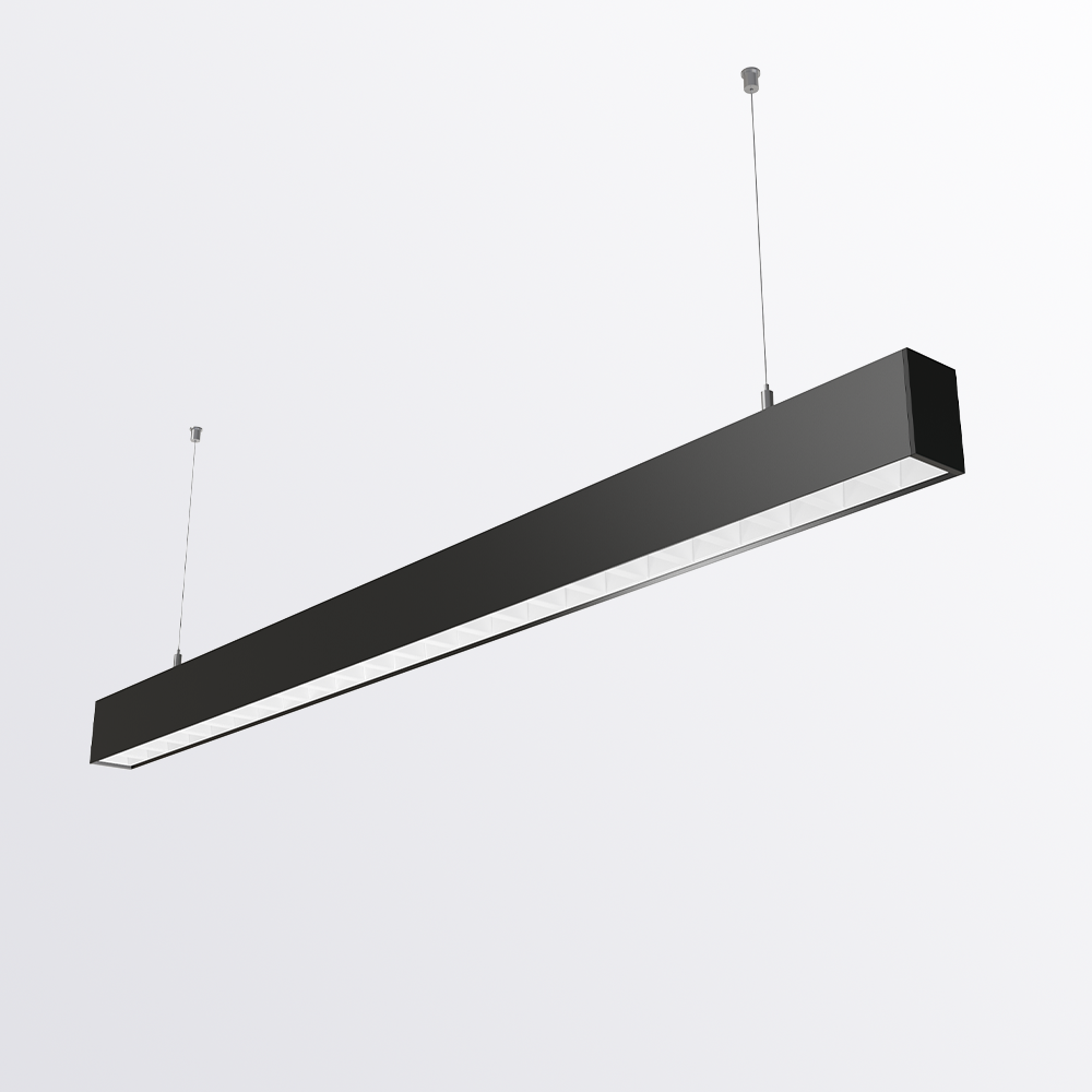 Zeus LEDリニアライト 連結可能なデザインを備えたモジュラーLEDリニアライト | UGR<19 | シルバー/ブラック/ホワイトのABSリフレクター | サスペンション&ウォールマウント | CEドライバー | オフィス&商業用