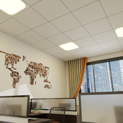 Lampad-B LED Backlit Panel Light – Slim, Elegant, Uniform Office Lighting