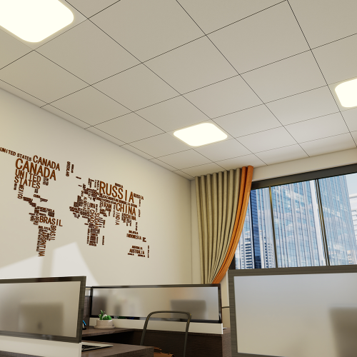 Lampad-B LED Backlit Panel Light – Slim, Elegant, Uniform Office Lighting