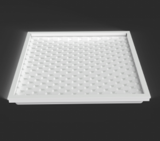 Diffuse reflection Panel light