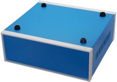 Junction Boxes Blue Metal Box DIY Electronic Enclosure Electrical housing 12.2 x 11.2 x 4.5 inch (310 x 285 x 115MM)