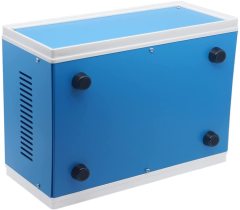 Electronic Enclosures Blue Metal Enclosure Project Case DIY Box Junction boxes (9.1